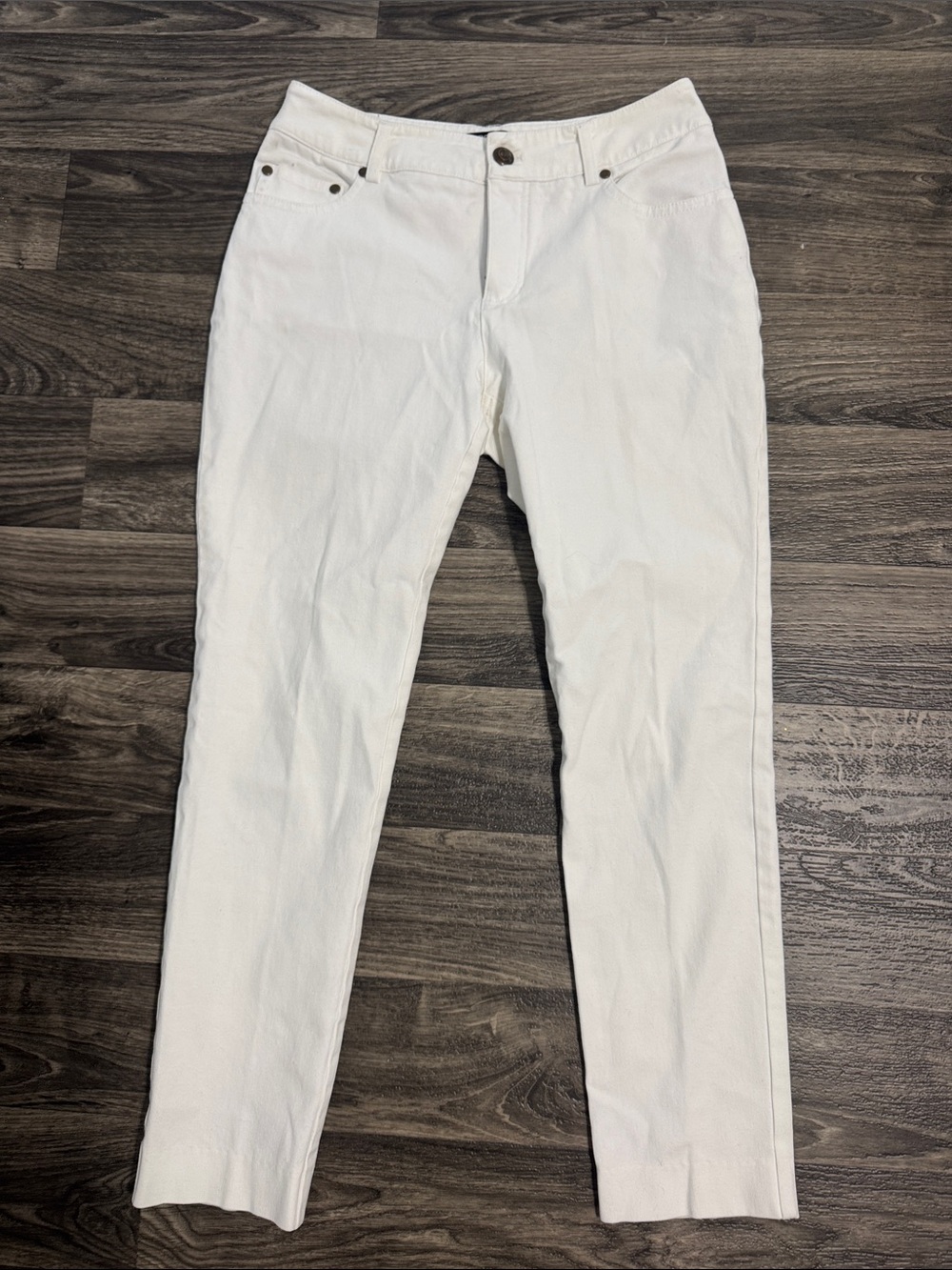 White Skinny Jeans for Women - Slim Fit